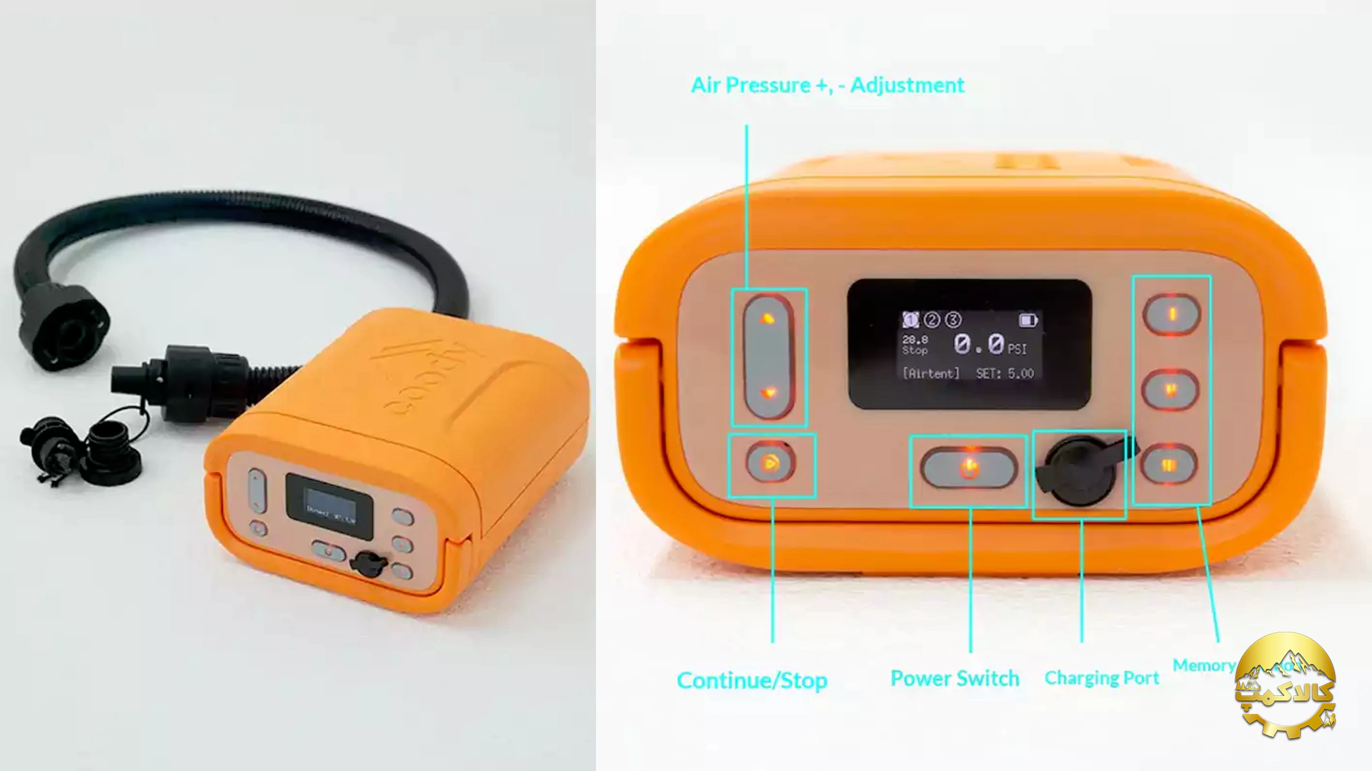 پمپ باد شارژی کودی مدل CQ-100