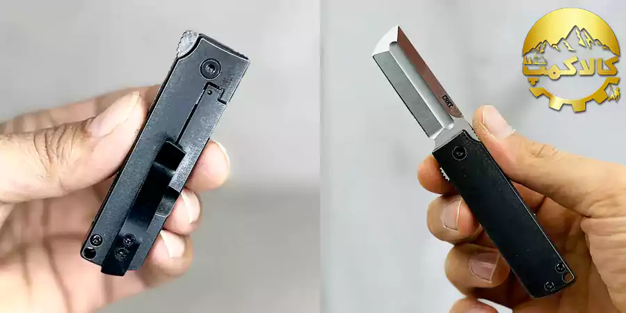 چاقو کوهنوردی CRKT مدل 5915، چاقو دسته فولادی، چاقو MinimalX Frame Lock