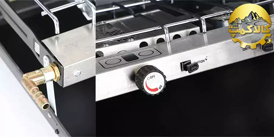 باربیکیو دو شعله چانوداگ FX-5340، باربیکیو گازی دو شعله چانوداگ مدل FX-5340
