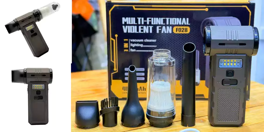 جت فن شارژی ویولت فن F028، جت فن شارژی VIOLENTFAN F028، جت فن شارژی دو کاره ویولت فن F028
