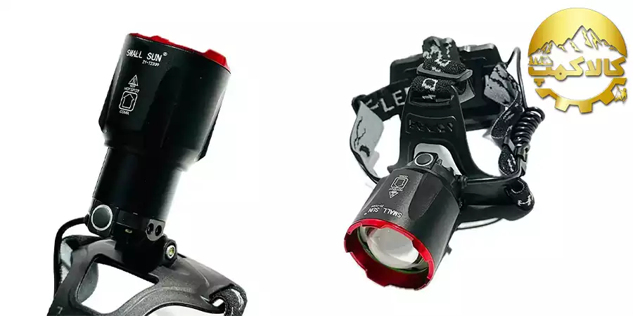 چراغ پیشانی زومدار اسمال سان مدل ZY-T2309 ، چراغ پیشانی اسمال سان مدل ZY-T2309
