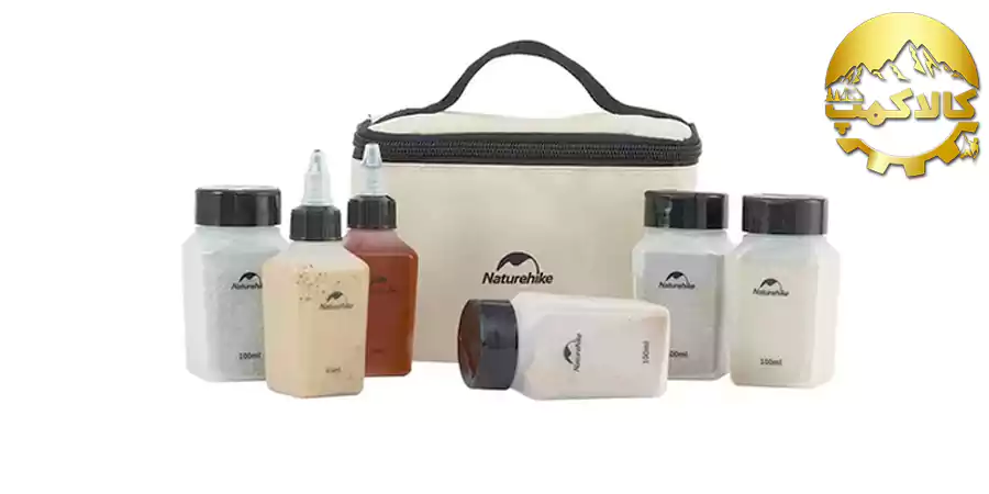 ست جا ادویه 6 تکه نیچرهایک، ست جا ادویه 6 تکه NATUREHIKE CNH22CJ043، ست جا ادویه 6 تکه کمپینگ نیچرهایک