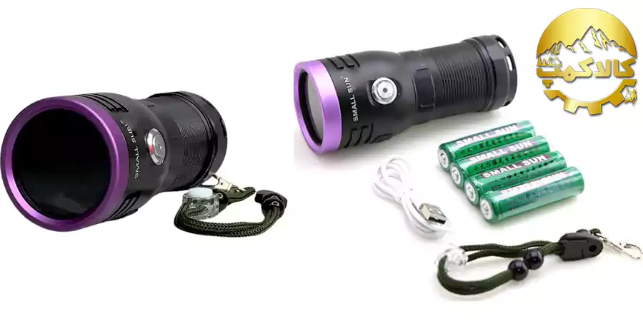 چراغ قوه یووی اسمال سان ZY-H4 6LEDt چراغ قوه یووی SMALLSUN ZY-H4 6LED، چراغ قوه UV اسمال سان ZY-H4 6LED، چراغ قوه فرابنفش اسمال سان ZY-H4 6LED