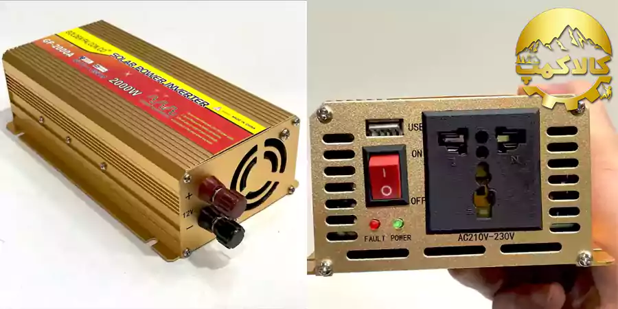 اینورتر برق خودرو مدل GP-2000a، اینورتر مبدل برق برق خودرو مدل GP-2000a