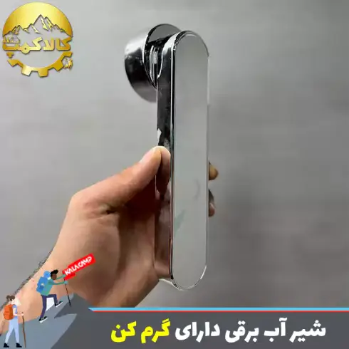 شیر آب 3000 وات برقی گرمکن دار با نمایشگر LED