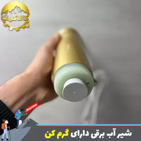 شیر آب 3000 وات برقی گرمکن دار با نمایشگر LED