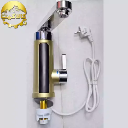 شیر آب 3000 وات برقی گرمکن دار با نمایشگر LED