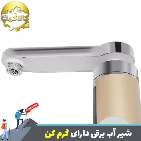 شیر آب 3000 وات برقی گرمکن دار با نمایشگر LED