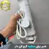 شیر برقی سفید دارای گرم کن فوری با صفحه نمایش LED