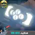 چراغ پیشانی شارژی COB+4 LED مدل HX-815