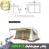 چادر بادی نیچرهایک 5 نفره VILLAGE 8.5 AIR مدل CNK2300ZP019