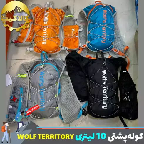 کوله پشتی 10 لیتری اسکای رانینگ و دوچرخه سواری WOLF TERRITORY