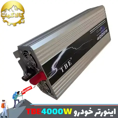 اینورتر مبدل برق خودرو تی بی ای مدل TBE4000W تمام سینوسی
