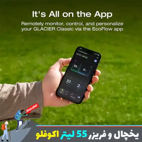 یخچال و فریزر قابل حمل 55 لیتر اکوفلو
