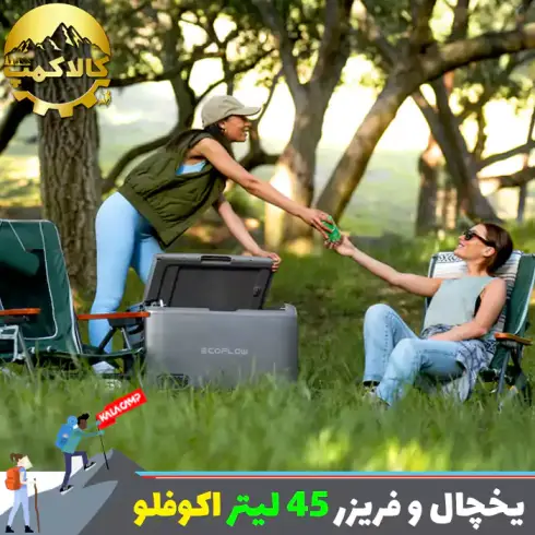 یخچال و فریزر قابل حمل 45 لیتر اکوفلو